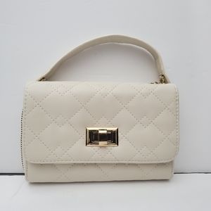 Mossimo Cream Crossbody Bag